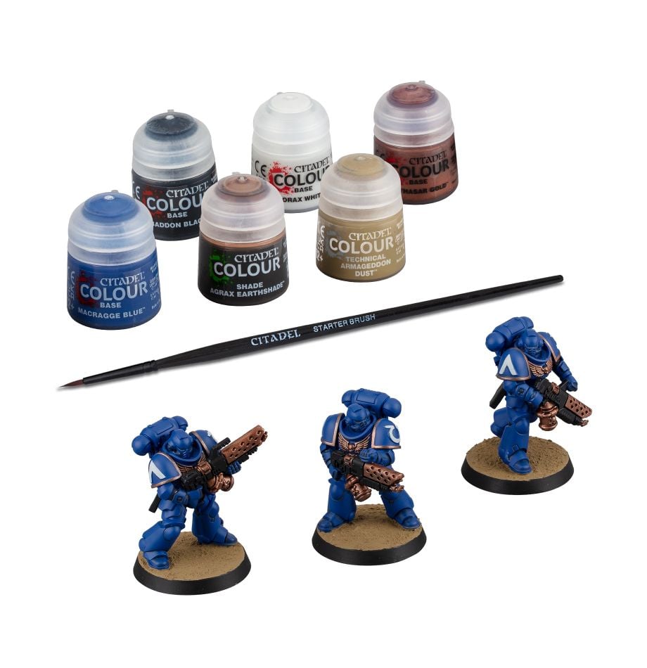 Warhammer 40,000 : Space Marines - Infernus Marines + Paints Set